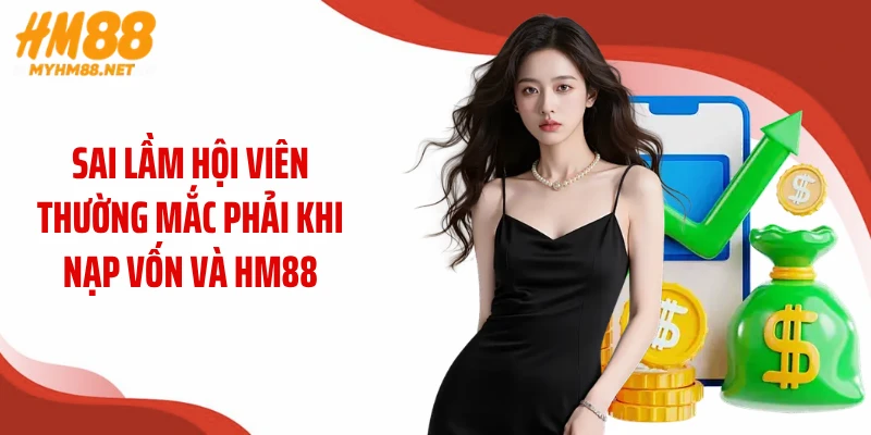 Sai lầm hội viên thường mắc phải khi nạp vốn và HM88